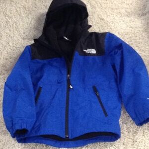 Boys the north face warm storm jacket